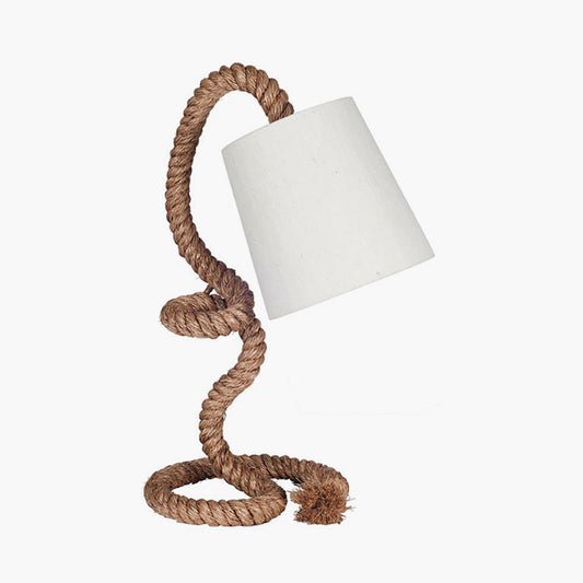 Martindale Rope and Jute Task Table Lamp for sale - Woodcock and Cavendish