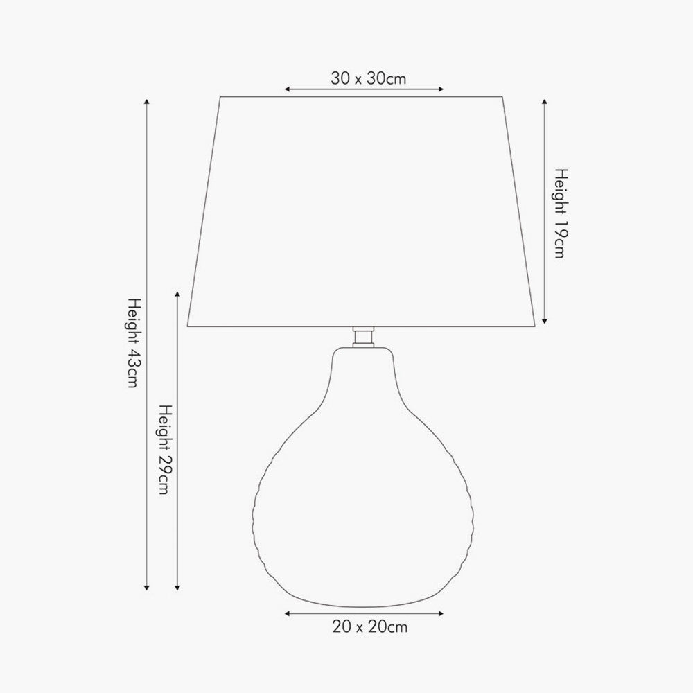 Rhea Grey Geo Ceramic Table Lamp for sale - Woodcock and Cavendish