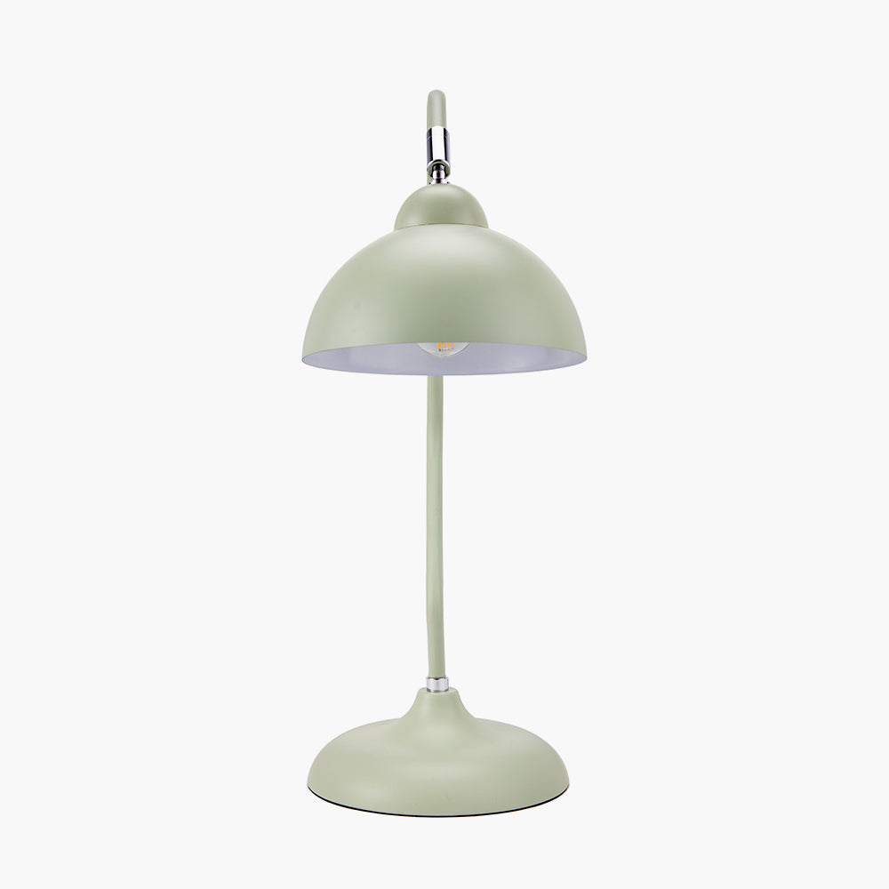Elio Matt Sage Task Table Lamp for sale - Woodcock and Cavendish