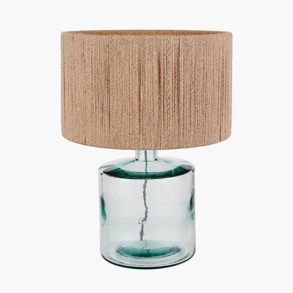 Elian Recycled Glass Table Lamp for sale - Woodcock and Cavendish