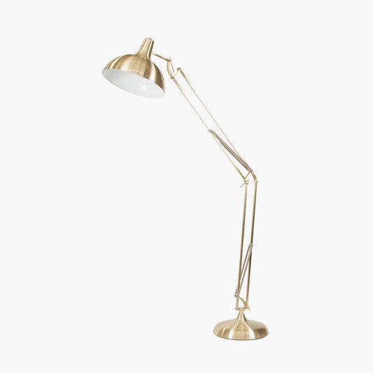 Alonzo Brass Task Floor Lamp for sale - Woodcock and Cavendish