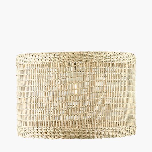Malia 40cm Natural Seagrass Woven Shade