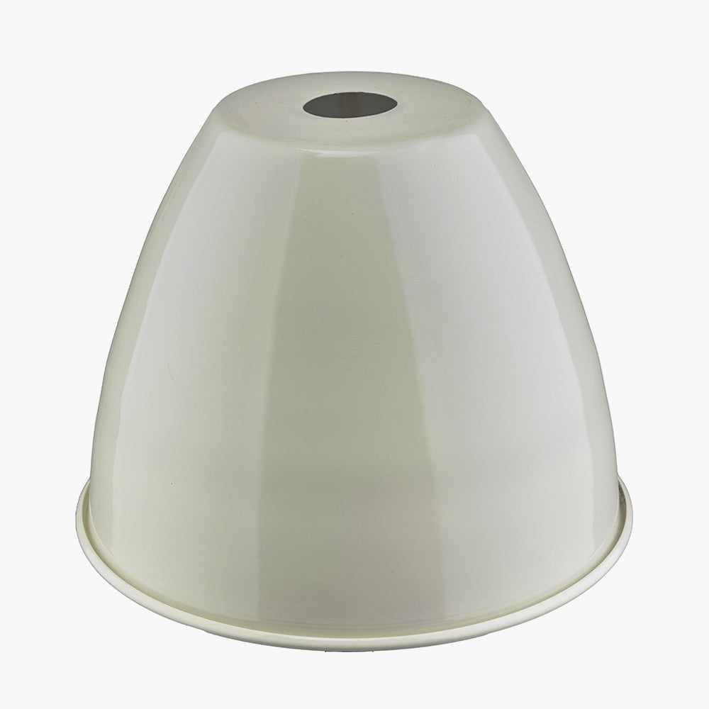 Piccolo Cream Metal Dome Pendant Shade Only