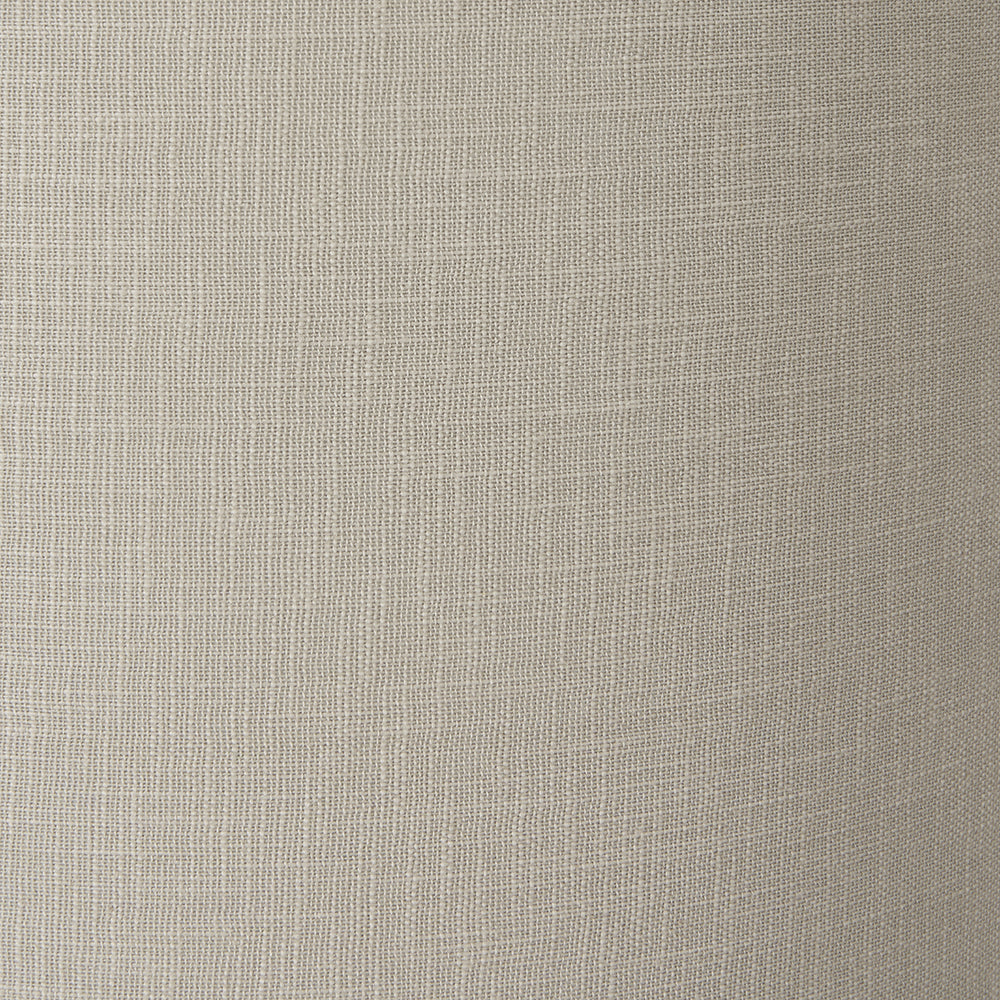 Lino 45cm Grey Self Lined Linen Drum Shade for sale - Woodcock and Cavendish