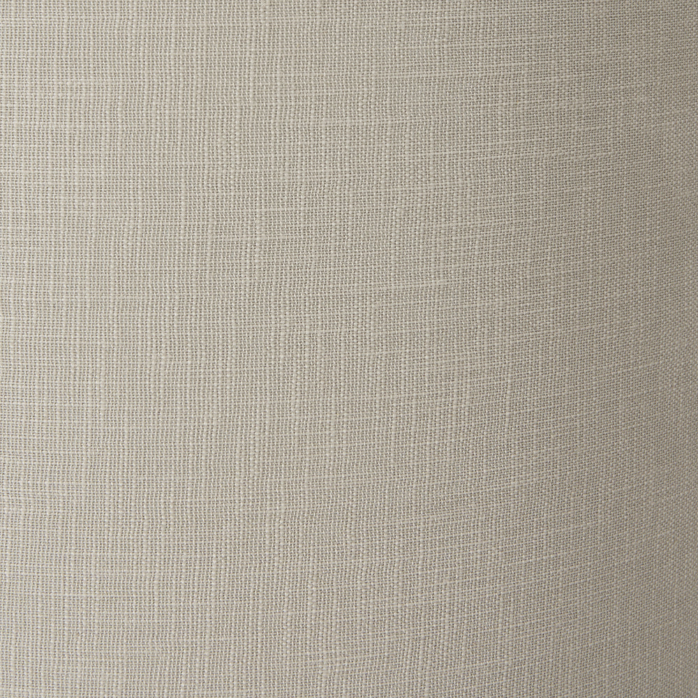 Lino 30cm Grey Self Lined Linen Drum Shade for sale - Woodcock and Cavendish
