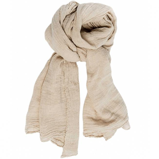 Pure Hemp Stole | Clay