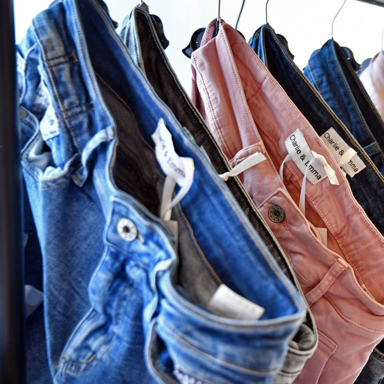 Mid-Rise Jeans - Denim for sale - Woodcock and Cavendish
