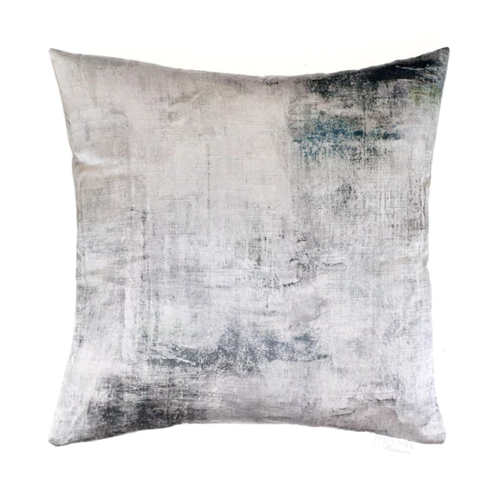 Monet Silver Cushion - Woodcock and Cavendish