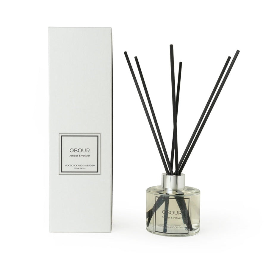 Obour Room Diffuser 100ml for sale - Woodcock and Cavendish
