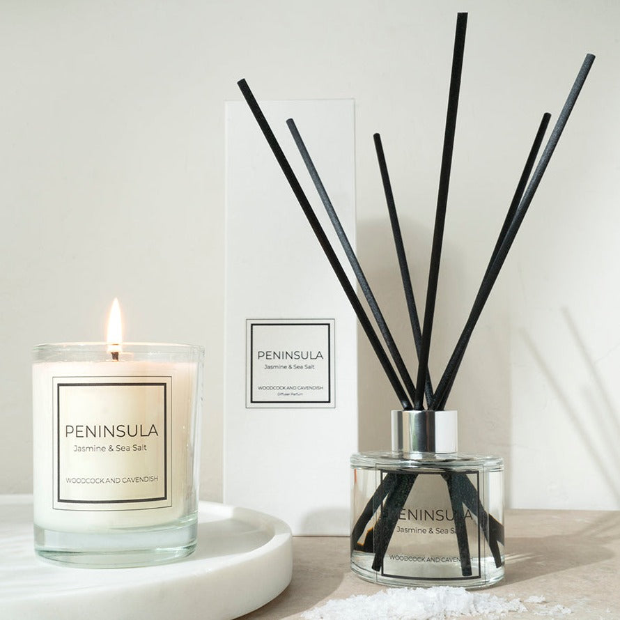 Peninsula Room Diffuser 100ml for sale - Woodcock and Cavendish