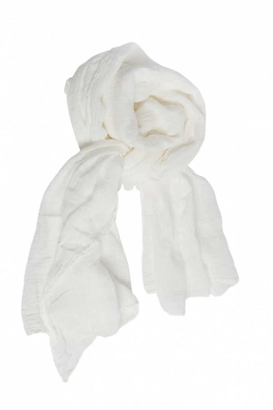 Pure Hemp Stole | White Limehouse