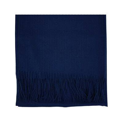 Cashmere Blanket in Navy-Olivier Pascal for sale - Woodcock and Cavendish