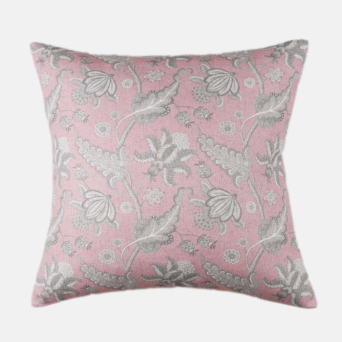 Persuasion Linen Pink & White Cushion