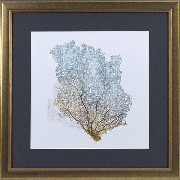 Delicate Coral by Isabelle Z - Framed Print - Set of 3 for sale - Woodcock and Cavendish