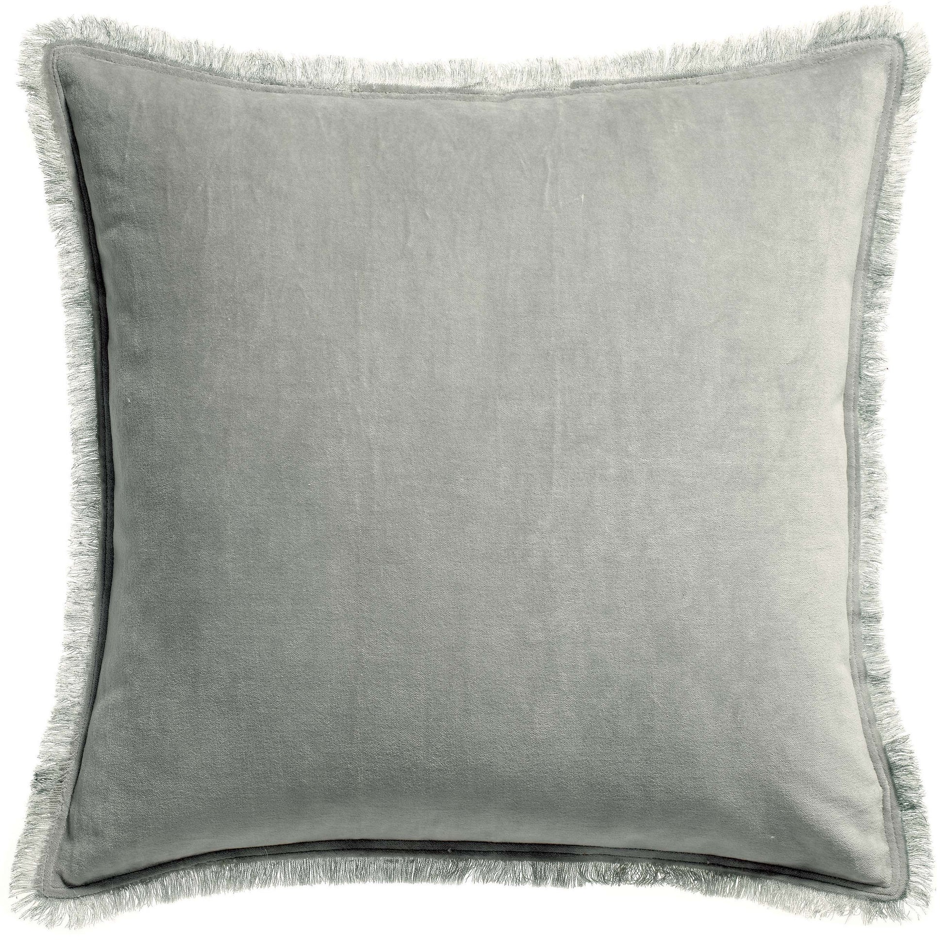 Fara Cushion in Grey for sale - Woodcock and Cavendish