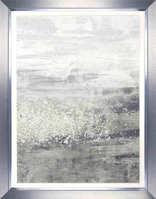 Glitter Rain by Jennifer Goldberger - Framed Print - Set of 2 for sale - Woodcock and Cavendish