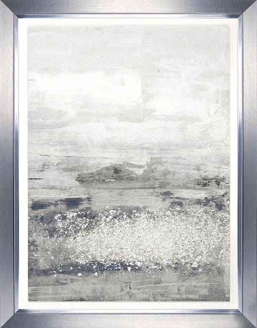 Glitter Rain by Jennifer Goldberger - Framed Print - Set of 2 for sale - Woodcock and Cavendish