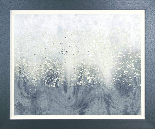 Glitter Swirl by Jennifer Goldberger - Framed Print - Set of 2 for sale - Woodcock and Cavendish