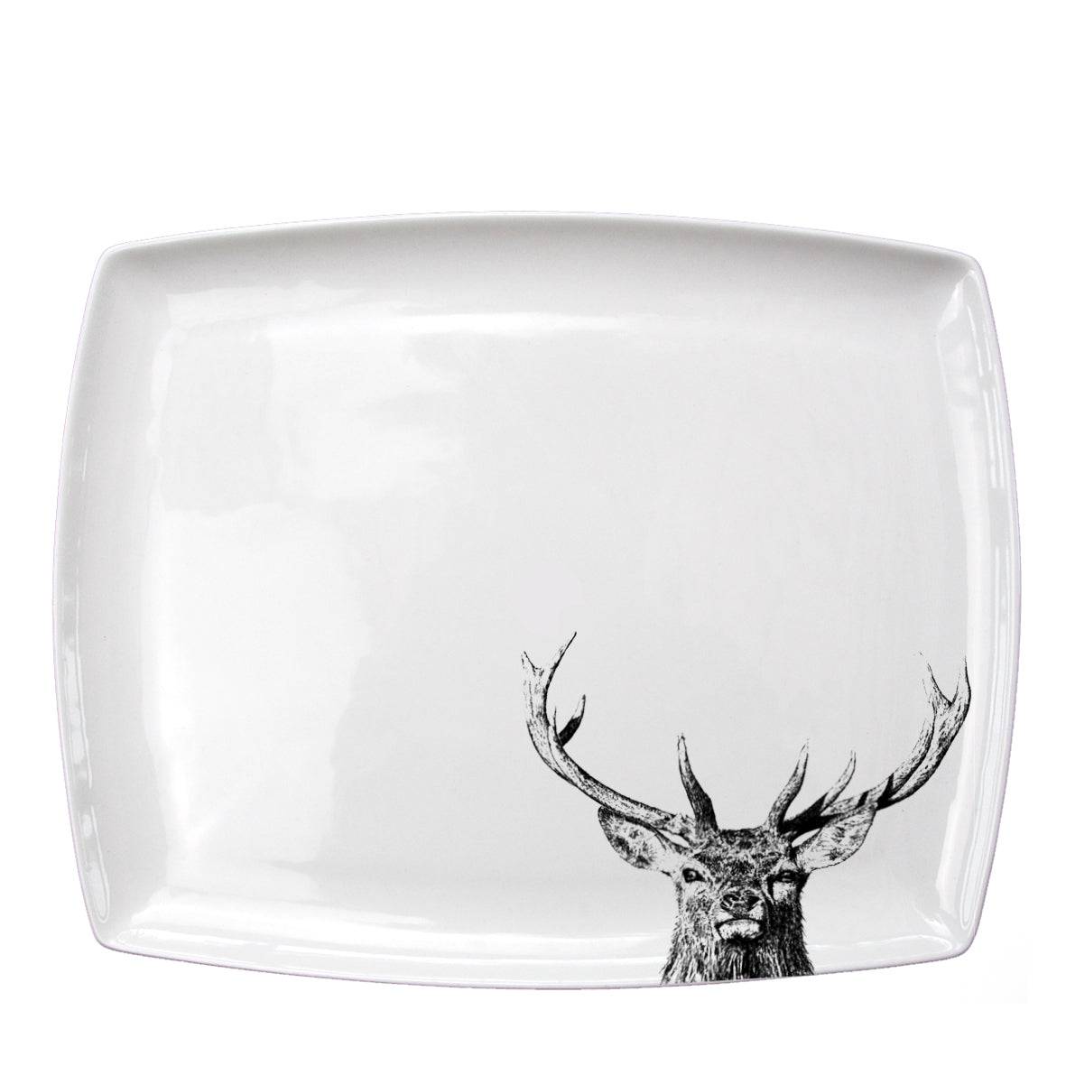 Majestic Stag Platter - Large for sale - Woodcock and Cavendish