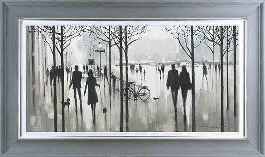 Morning Commute 2 by E.A Orme - Framed Print for sale - Woodcock and Cavendish