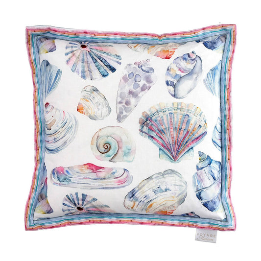 Rock Pool Abalone Linen Cushion for sale - Woodcock and Cavendish