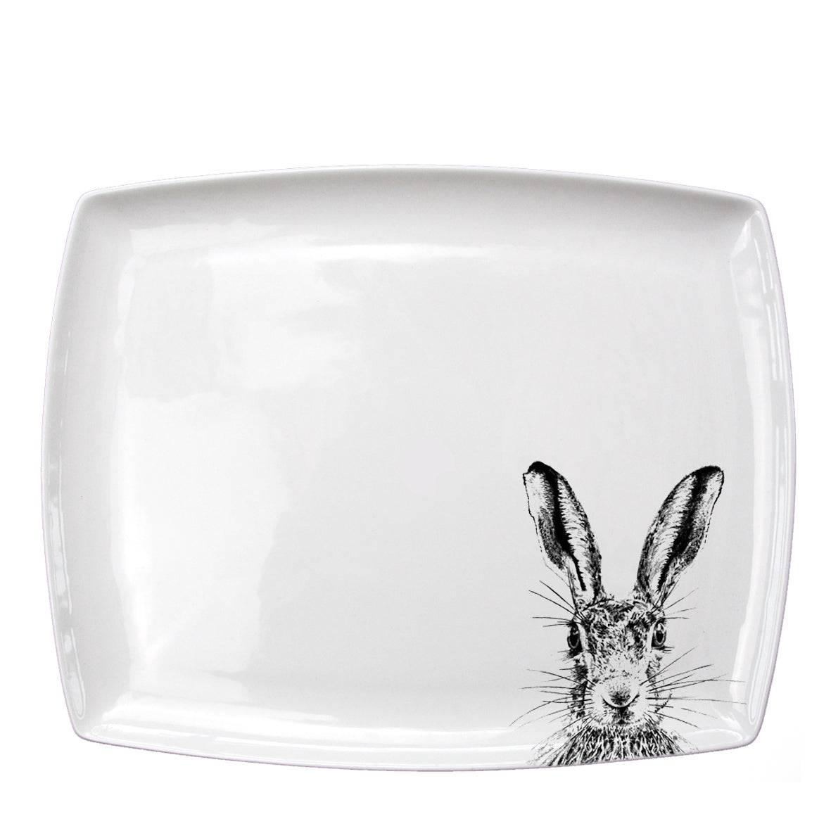 Sassy Hare Platter - Large for sale - Woodcock and Cavendish