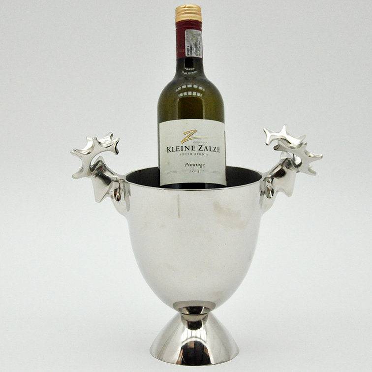 Stags Head Wine Bucket for sale - Woodcock and Cavendish