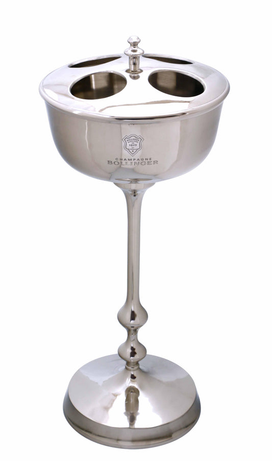 Standing Champagne Bucket - Bollinger for sale - Woodcock and Cavendish