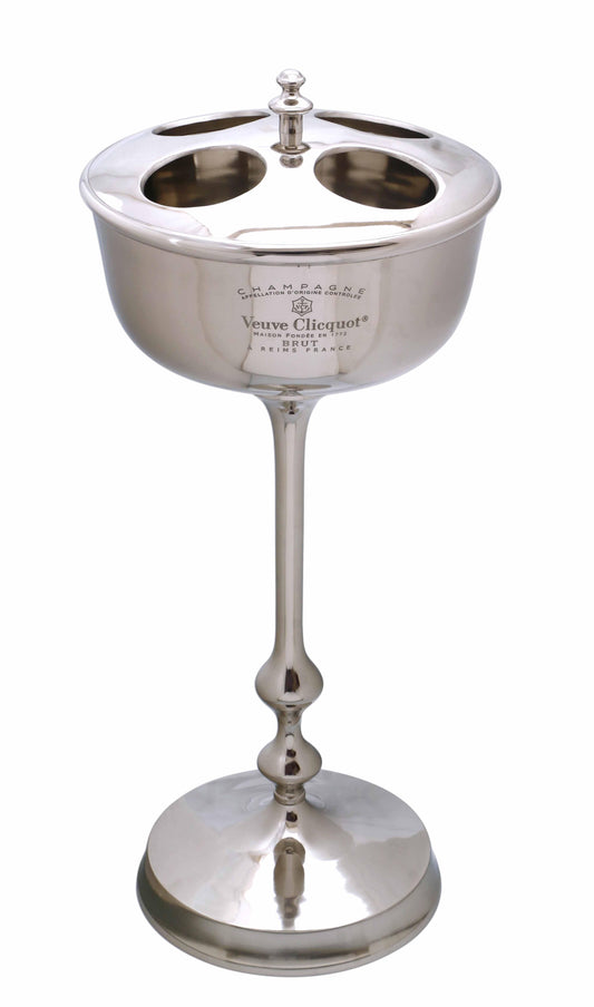 Standing Champagne Bucket - Veuve Clicquot for sale - Woodcock and Cavendish