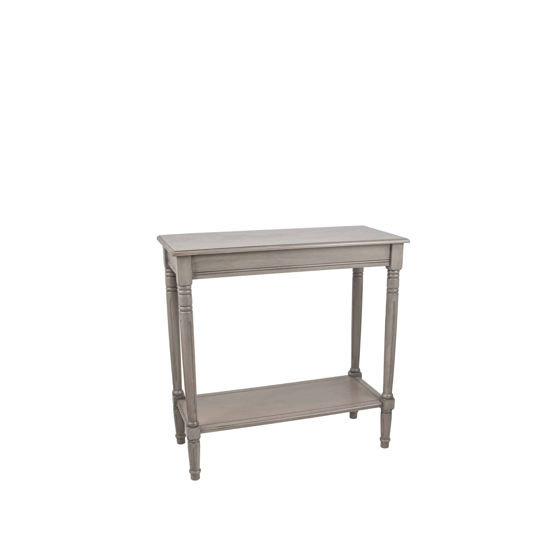 Taupe Pine Wood Rectangle Console for sale - Woodcock and Cavendish