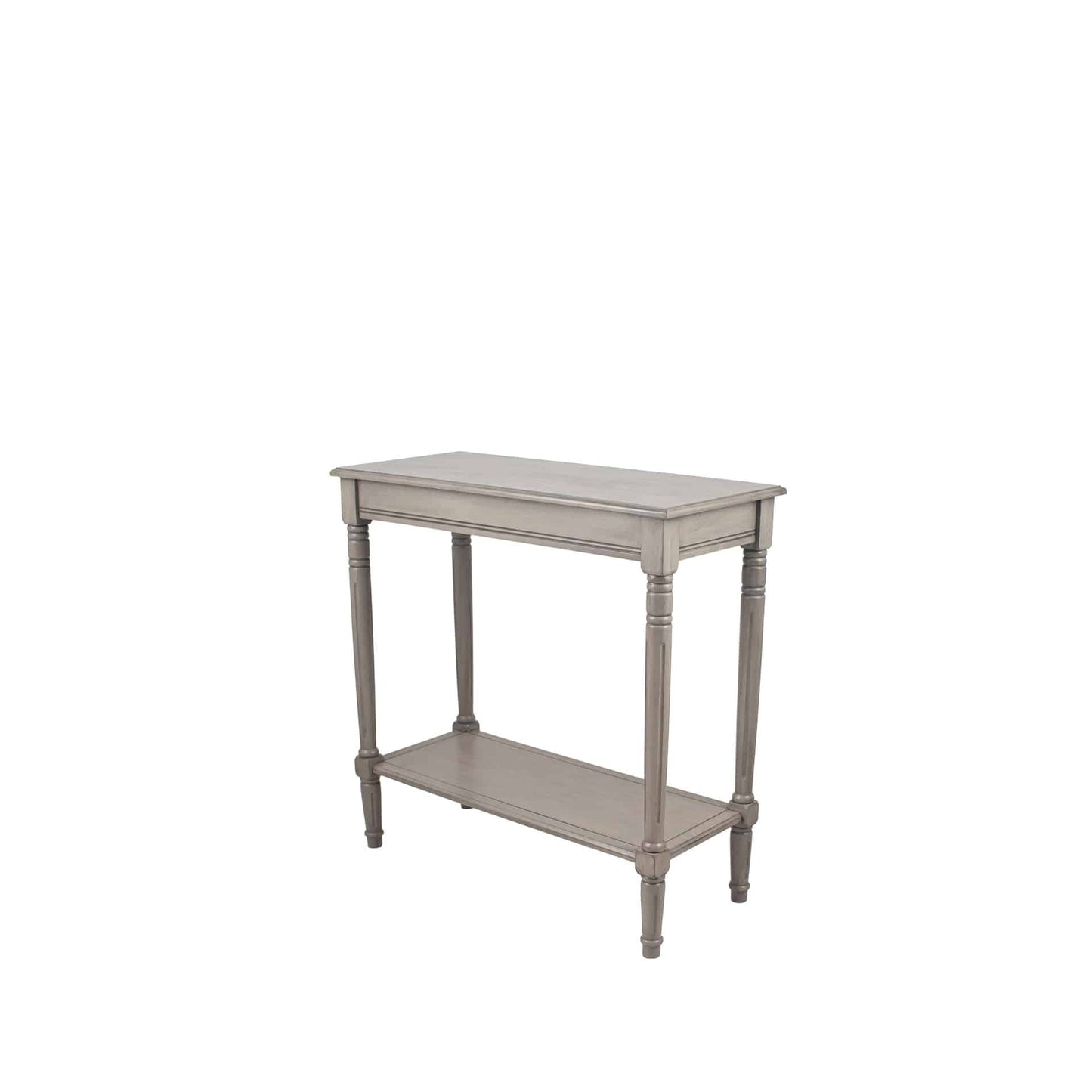 Taupe Pine Wood Rectangle Console for sale - Woodcock and Cavendish